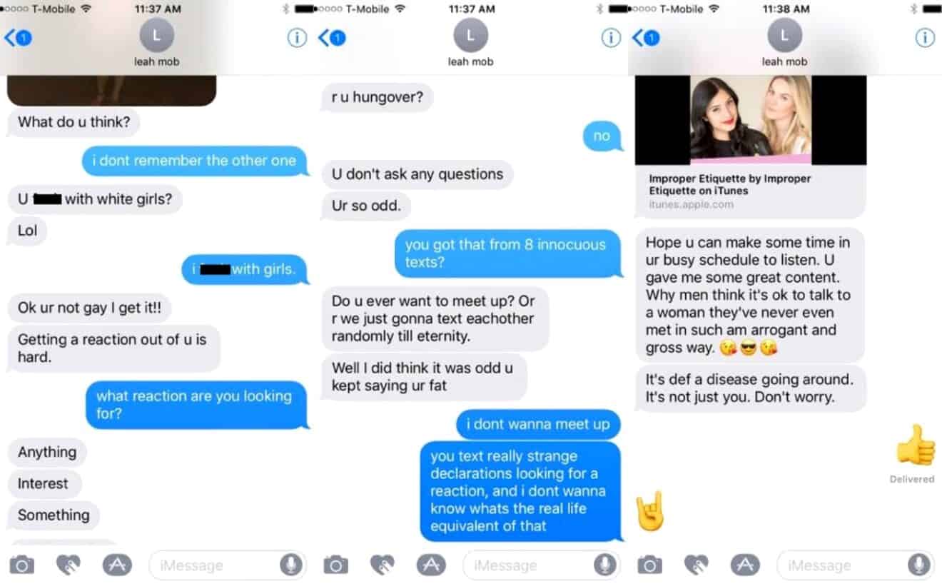 Michael Che Leaked Text Messages of Leah McSweeney After She Accused