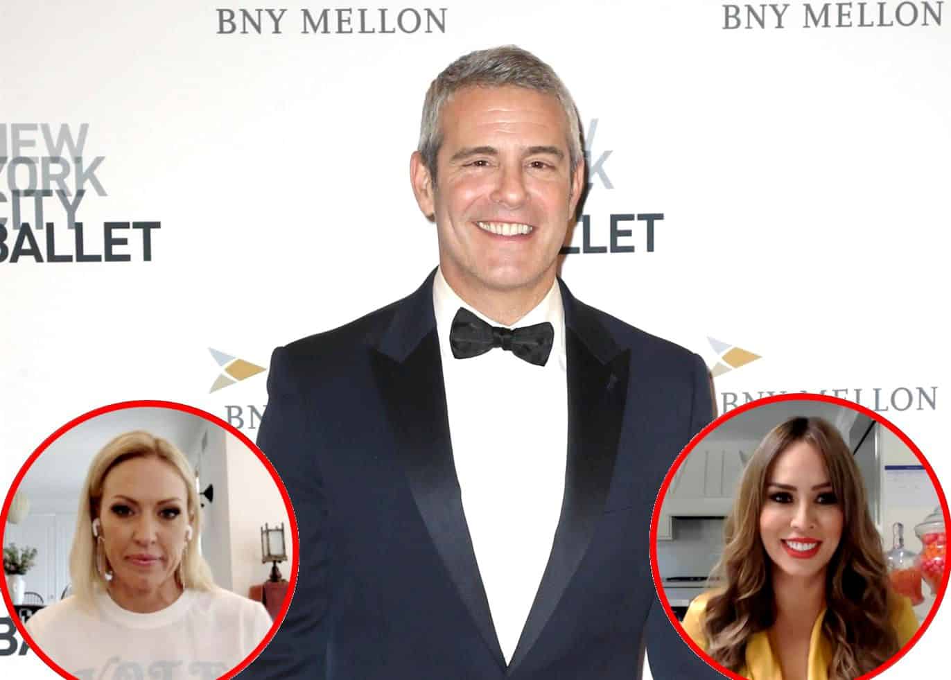 Andy Cohen reveals that another real housewife is returning to her town and talks about Braunwyn Windham-Burke and Kelly Dodd's exit from RHOC