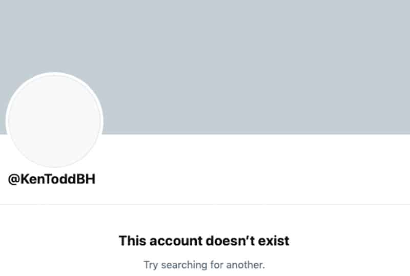 RHOBH Ken Todd's Twitter Account Has Been Deleted