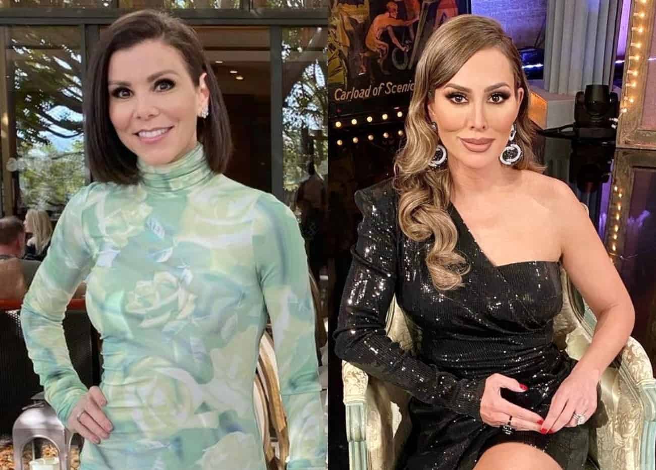 RHOC's Heather Dubrow Slams Kelly Dodd as "Obsessed" and "Pathetic" as Kelly Fires Back by Suggesting Producers "Can't Stand" Her