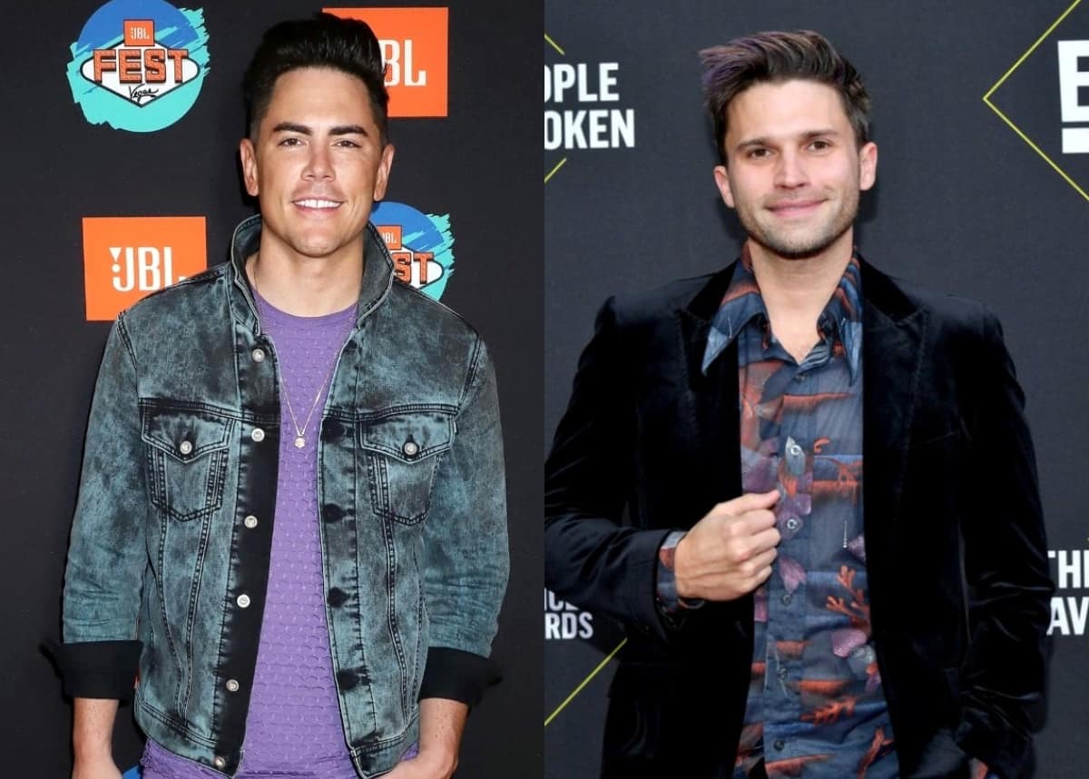 Tom Sandoval Shades Tom Schwartz With "Real Friends" Post as James Kennedy Reveals the "Next Real Duo" of Vanderpump Rules, Plus Katie Maloney and Fans Weigh in