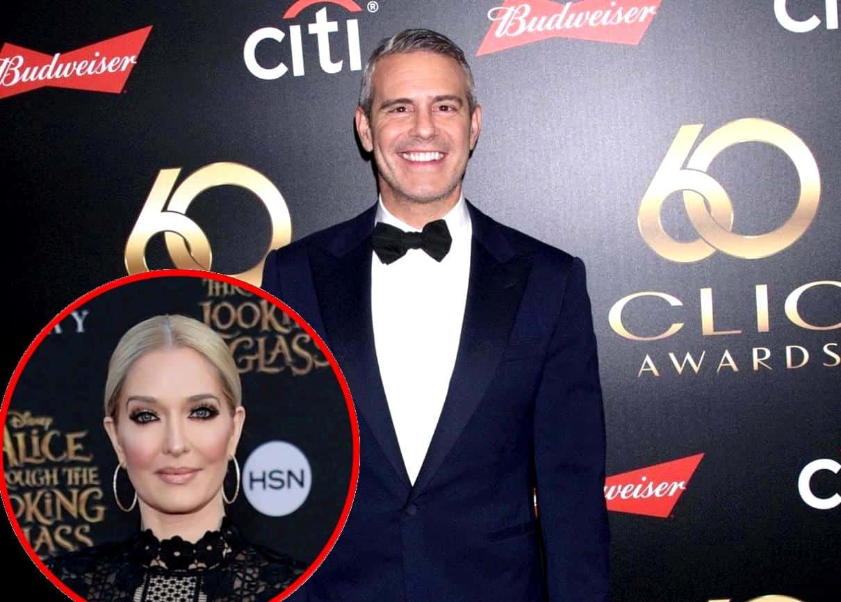 Andy Cohen Claims Erika Jayne Deserves “Apologies” on WWHL After it Snowed in Pasadena as Fans React to His “Insulting” Comments