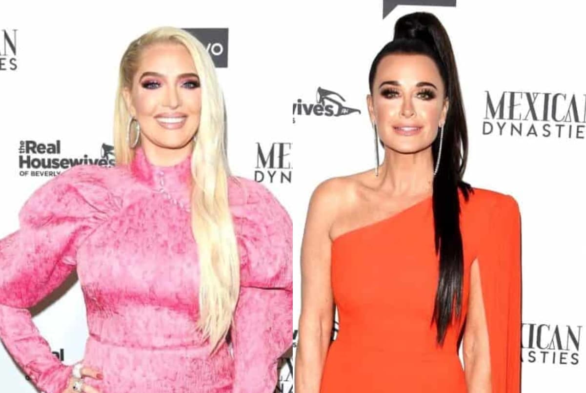 RHOBH's Erika Jayne Reacts to Kyle's "Yelling," Suggests She's Not "Truly Interested" in Legal Drama, and Hints Dorit is a Better Friend as Kyle Explains