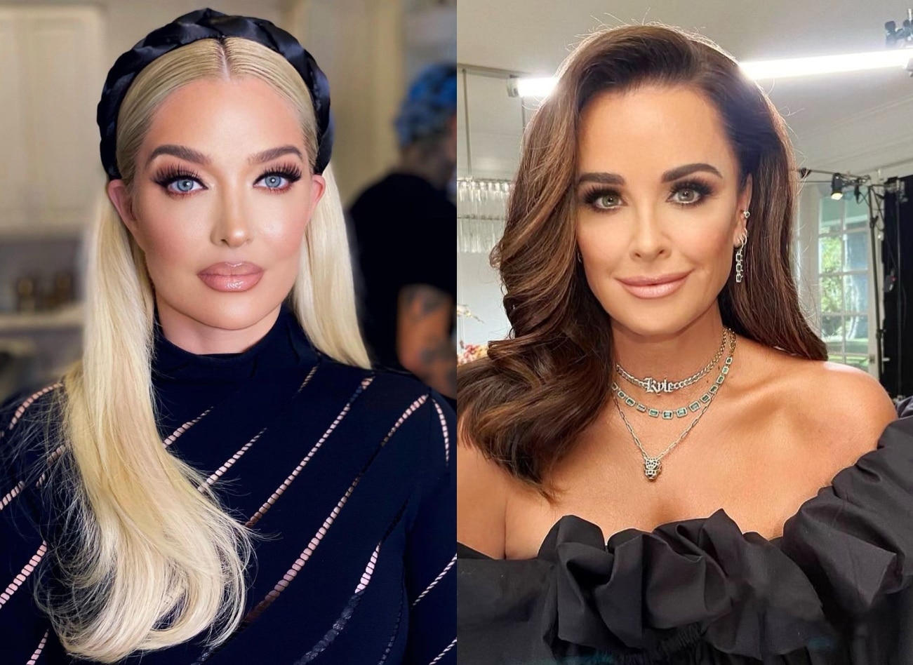 RHOBH's Erika Jayne Had "Ugly Showdown" With Kyle Richards After Reunion, Feels Kyle Isn't Trustworthy as Falling Out Takes Center Stage Ahead of Season 12