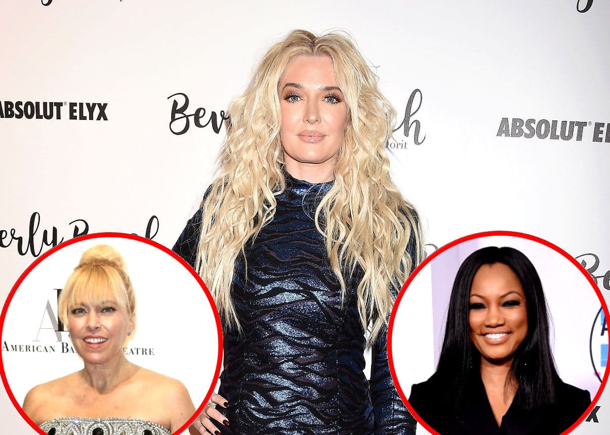 Erika Jayne reacts to Fan Holding "Did Erika Jayne know that?" Divorced at WWE event, suggests RHOBH would be boring if Garcelle and Sutton were main stories