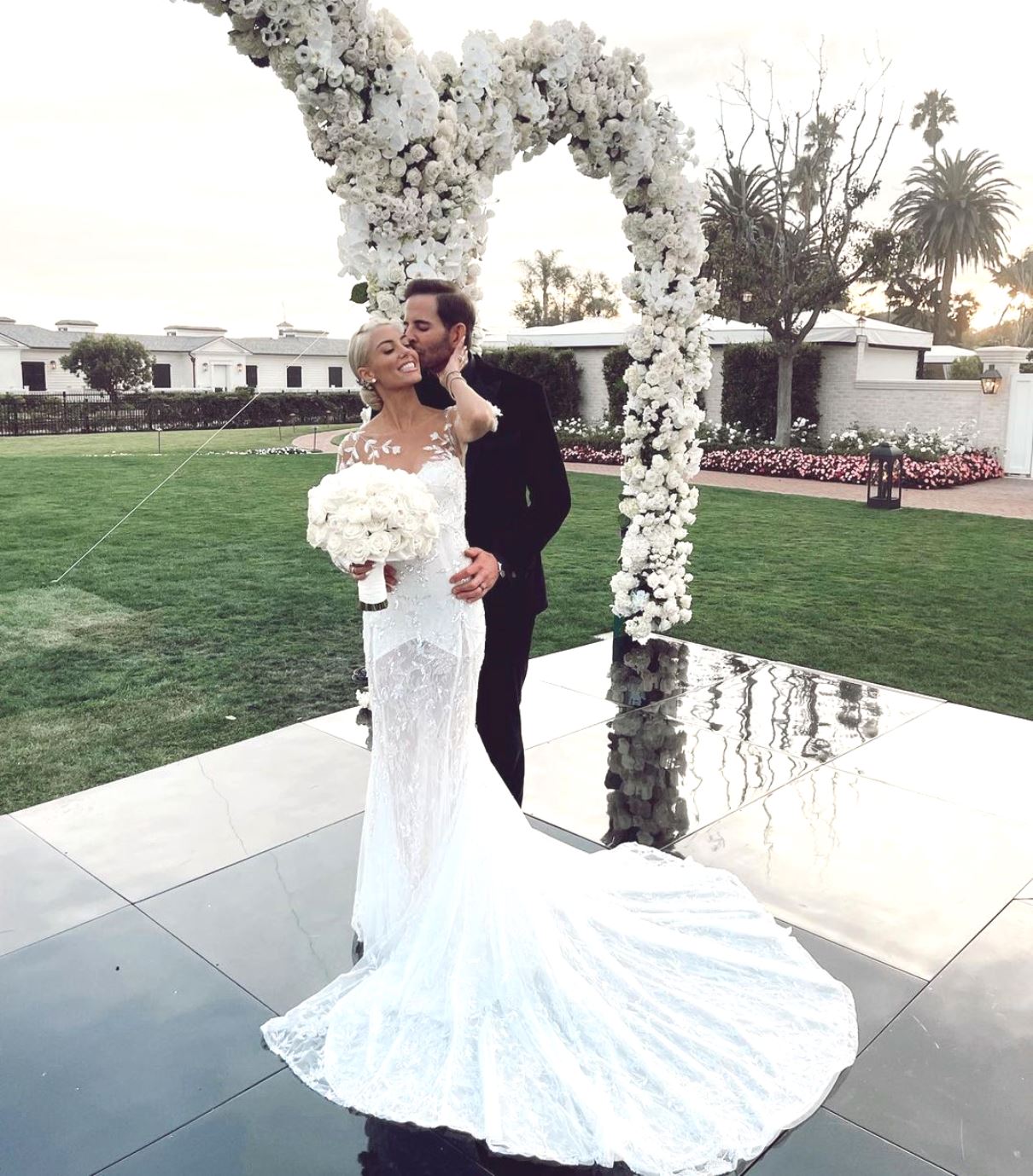 Photos Tarek El Moussa And Heather Rae Young Get Married See Wedding Pics Plus Selling Sunset Cast 5393