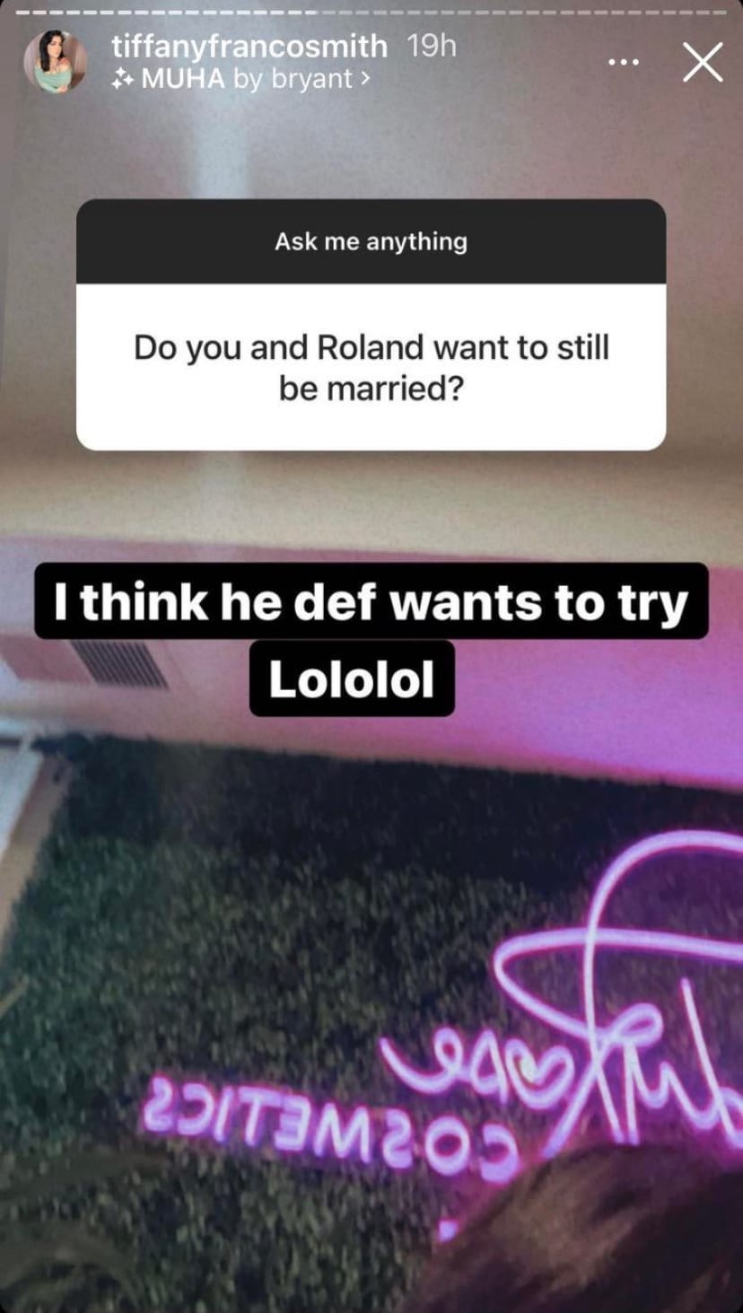 90 Day Fiance's Tiffany Smith responding to question of whether her and Ronald still want to be married