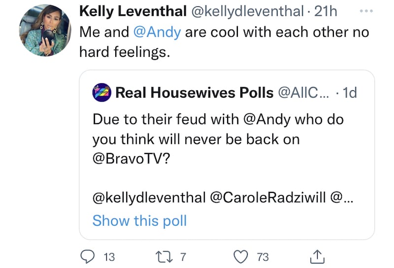 RHOC Kelly Dodd Offers Update on Andy Cohen Feud