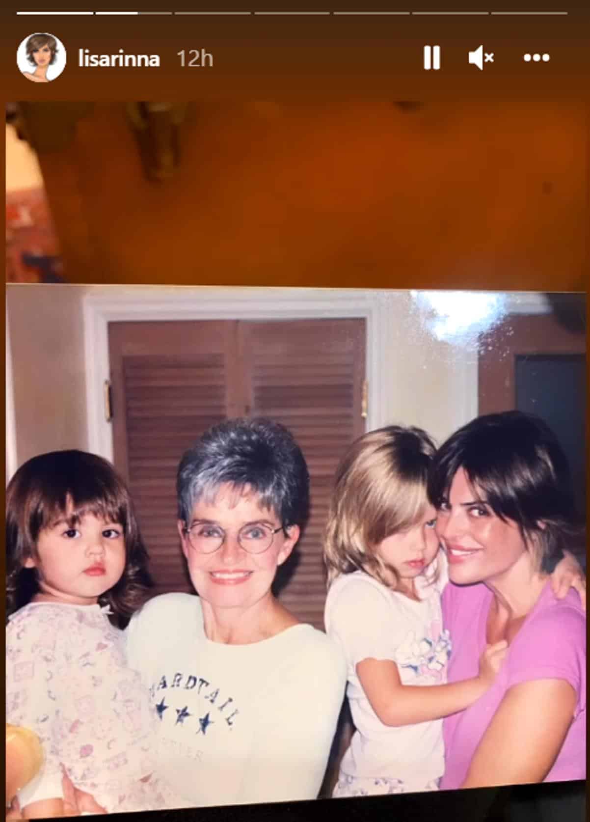 Lisa Rinna Mom Lois Rinna Daughters 