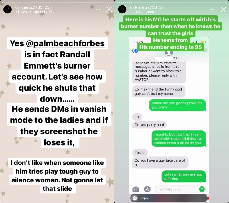 Vanderpump Rules Randall Emmett Exposed for Secret Instagram Account