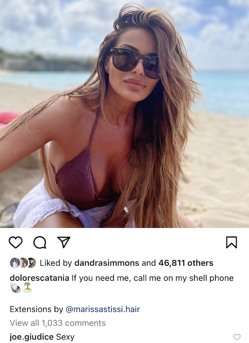 RHONJ Dolores Catania shares bikini photo and Joe Giudice calls her sexy