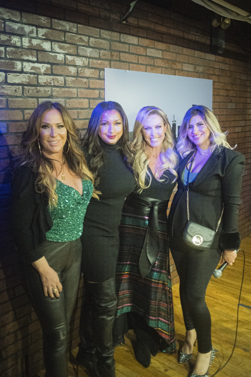 RHONY Eboni K. Williams With Housewives at Comedy Show