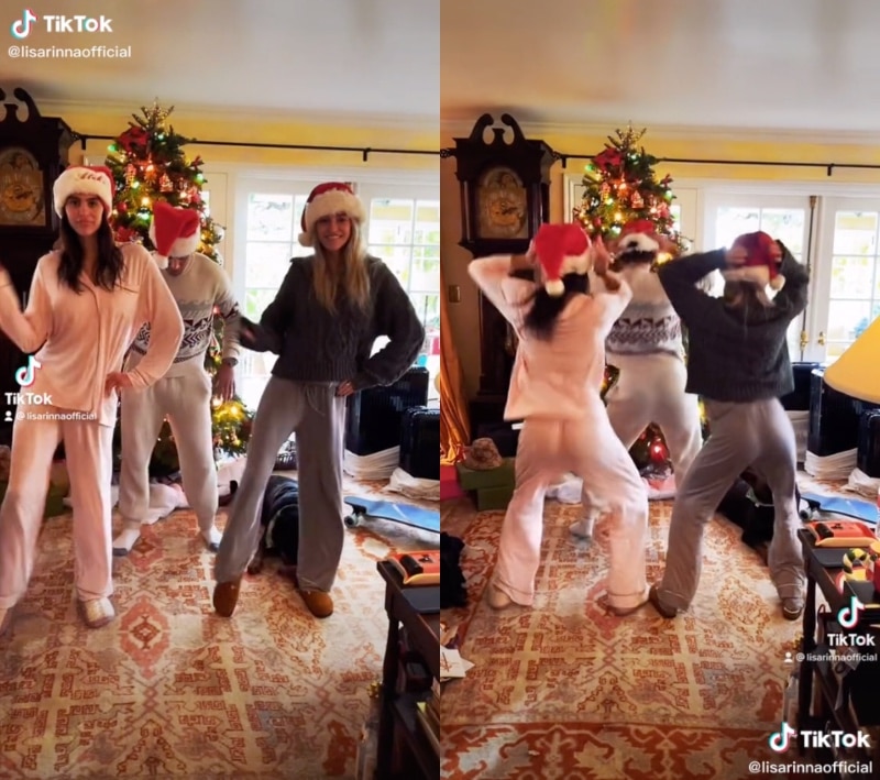 RHOBH Lisa Rinna Shares Video of Daughters Dancing on Christmas on TikTok