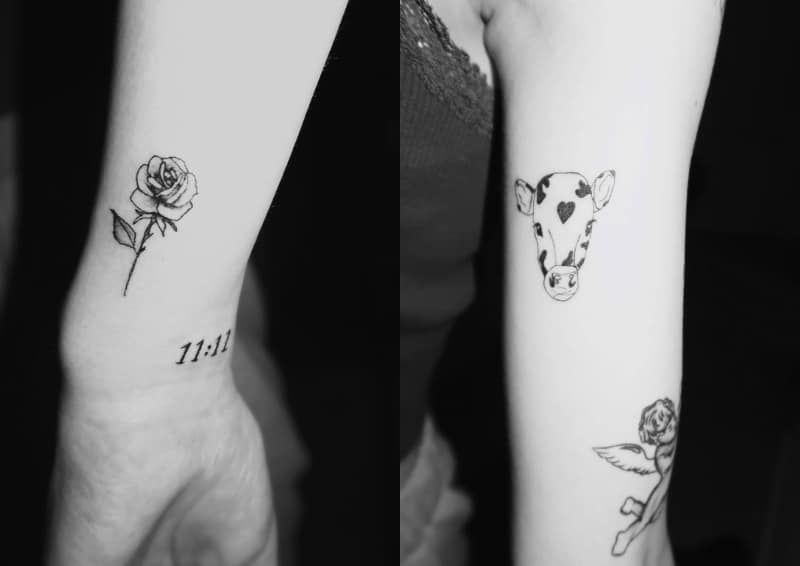 Sami Sheen New Tattoos on Arm
