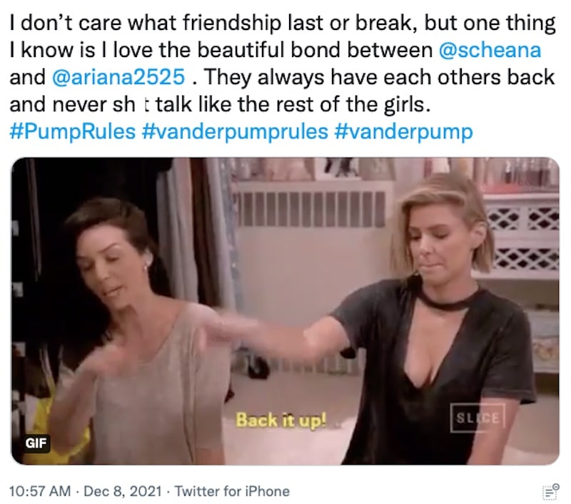 Vanderpump Rules Scheana Shay Agrees Vanderpump Rules Cast Trash Talks More Than Her