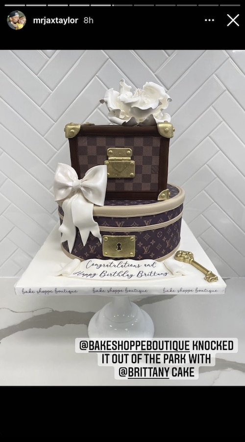 Vanderpump Rules Brittany Cartwright 33rd Birthday Louis Vuitton Cake