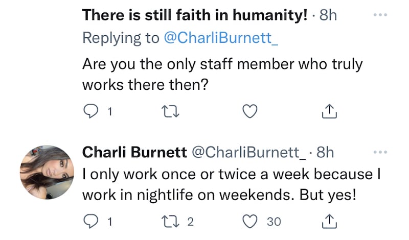 Vanderpump Rules Charli Burnett Confirms She's the Only Vanderpump Rules Cast Member Working at SUR