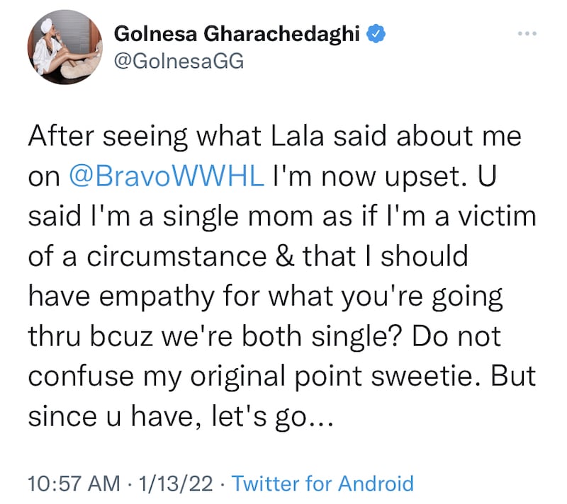 Lala Kent, GG Gharachedaghi Feud Over Randall Emmett: Timeline