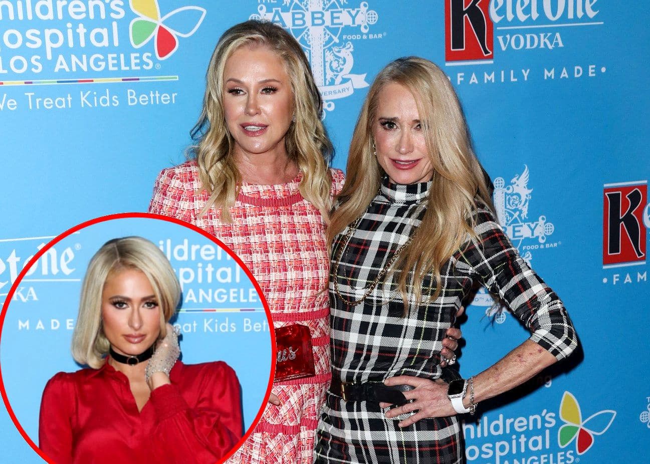 Kathy Hilton reveals whether Kim Richards was upset about Paris Hilton's No Phone Rule at the wedding, shares which RHOBH actor she spends most of the time with, and reacts to the Paris documentary