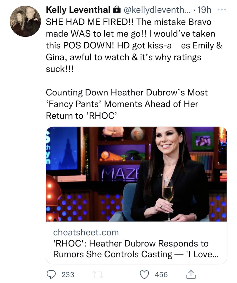 Kelly Dodd Says Heather Dubrow Had Her Fired From RHOC