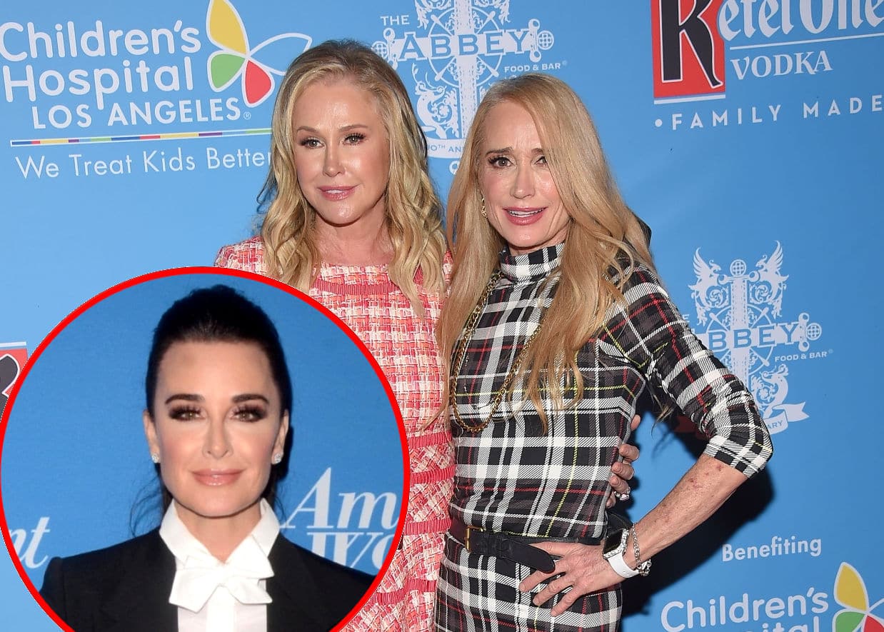 Kathy Hilton Confirms Kim Has Been Asked to Return to 'RHOBH, Says She and Kyle Can "Make That Happen," and Reveals How Often They Fight
