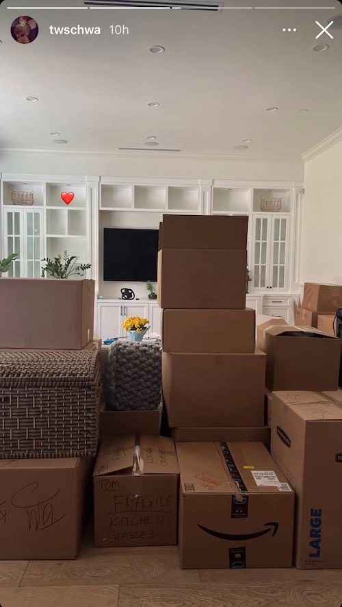 Vanderpump Rules Tom Schwartz Shares Photo of Boxes Before Moving Out of Home