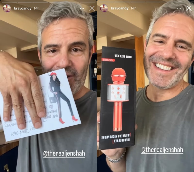 Andy Cohen Shows Off Gift Jen Shah Bought for Lucy