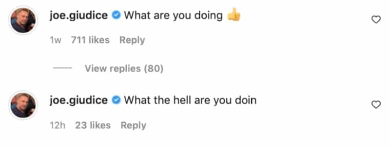 RHONJ Joe Giudice Reacts to Shirtless Pic of Luis Ruelas