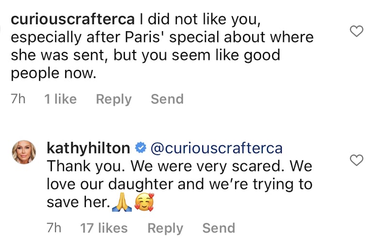 RHOBH Kathy Hilton Reacts to Paris Hilton Abuse Documentary