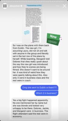 Margaret Josephs' Text Messages Leak as She Slams RHONJ Star