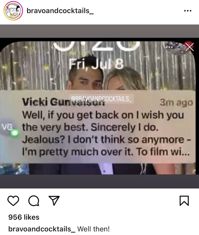 Vicki Gunvalson Seemingly Reacts to Tamra's Possible Return to RHOC in Leaked Text