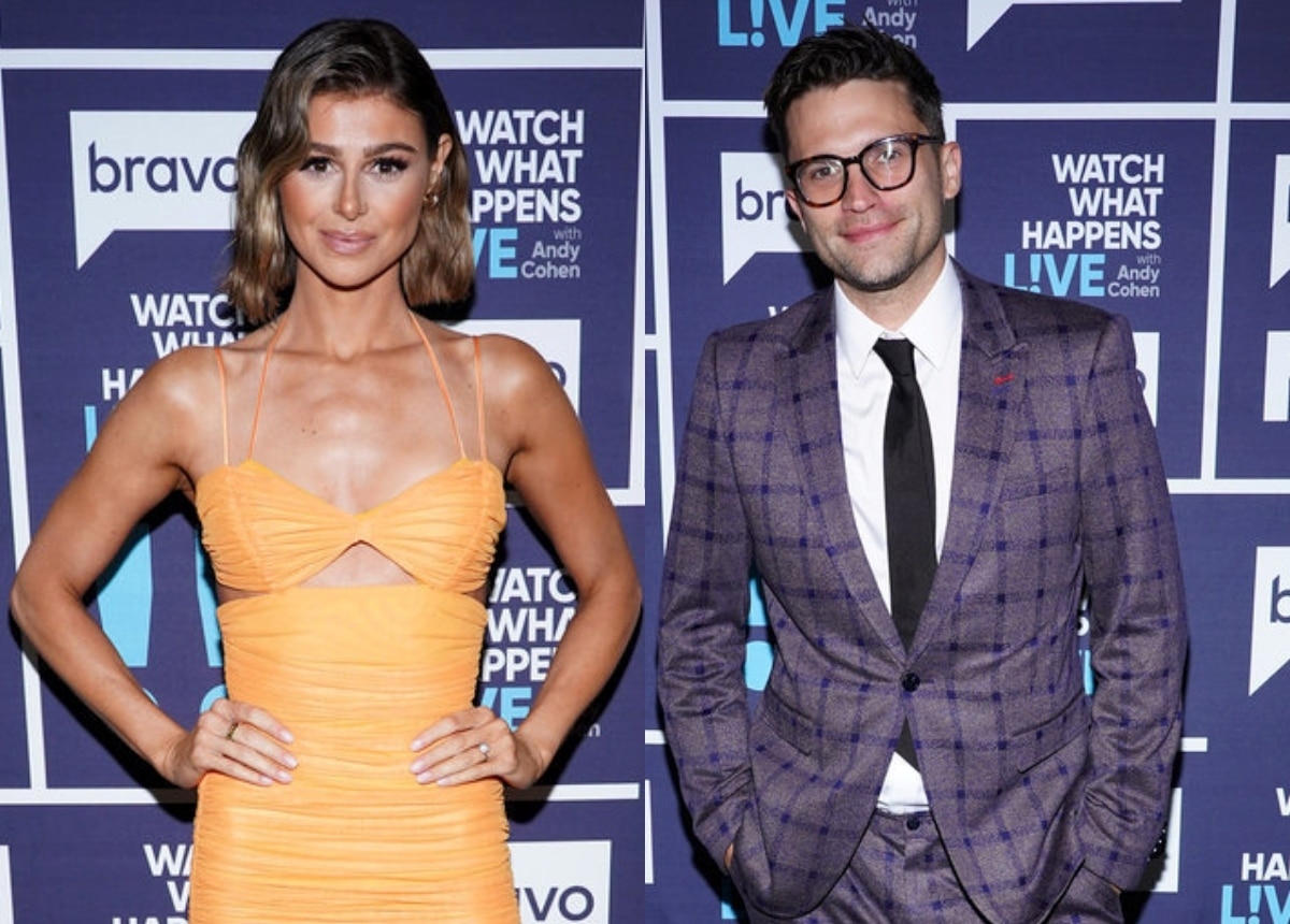 REPORT: Vanderpump Rules' Tom Schwartz Spotted "Getting Cozy" With Raquel Leviss at Scheana and Brock's Wedding Welcome Party