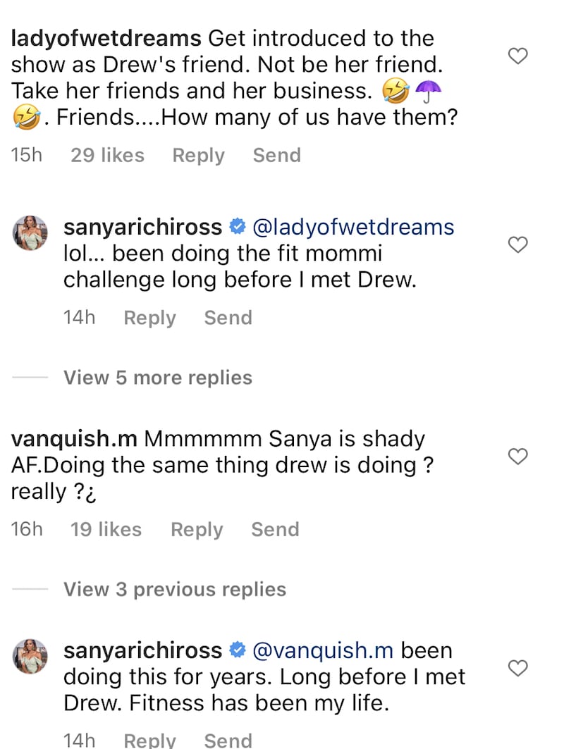 RHOA Sanya Richards-Ross Defends Her Fit Mommi Challenge