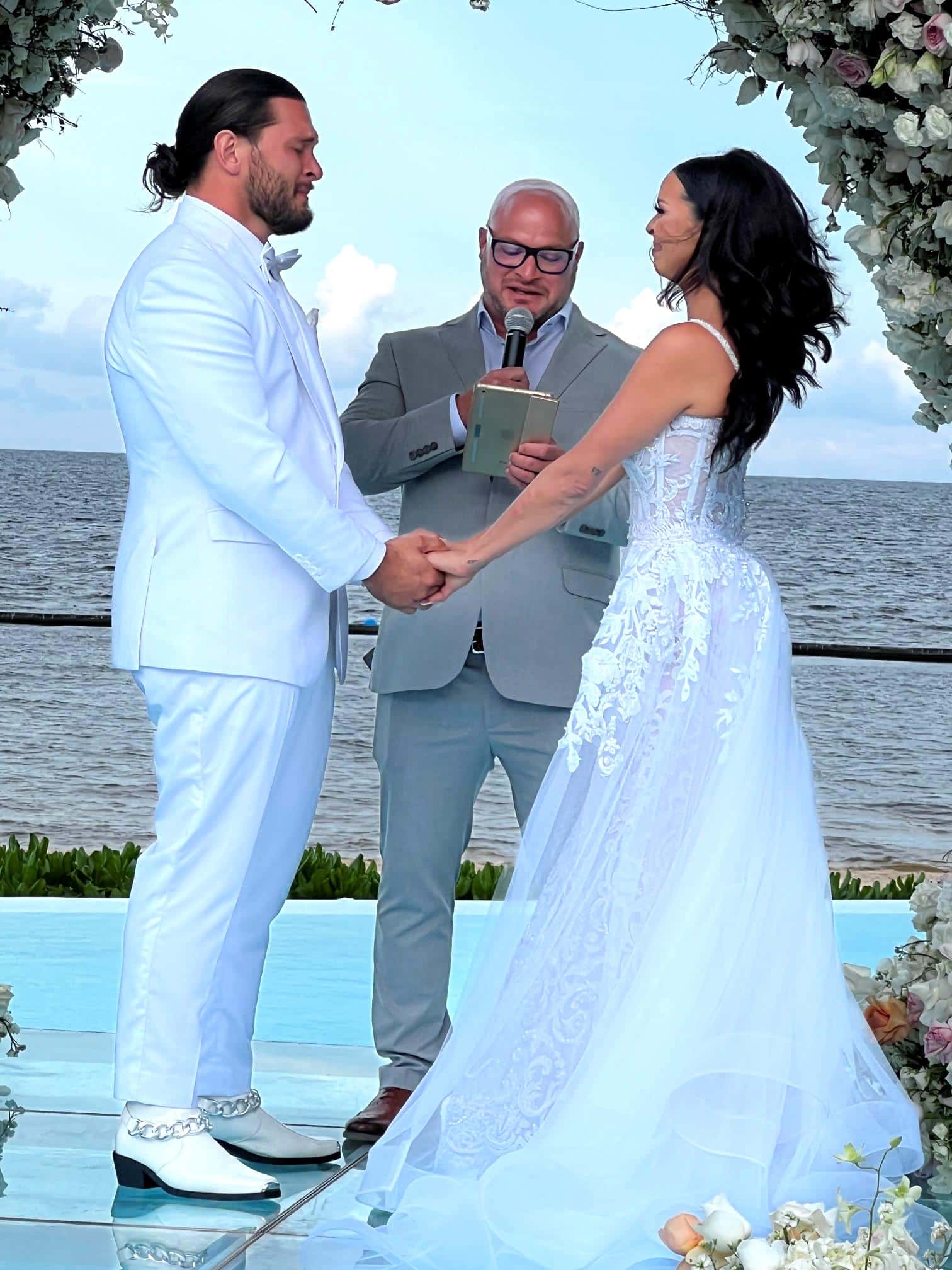 PHOTOS: Scheana Shay Marries Brock Davies in Mexico, See Vanderpump Rules Star's Dress and Guests From the Cast as Summer Serves as Her Flower Girl
