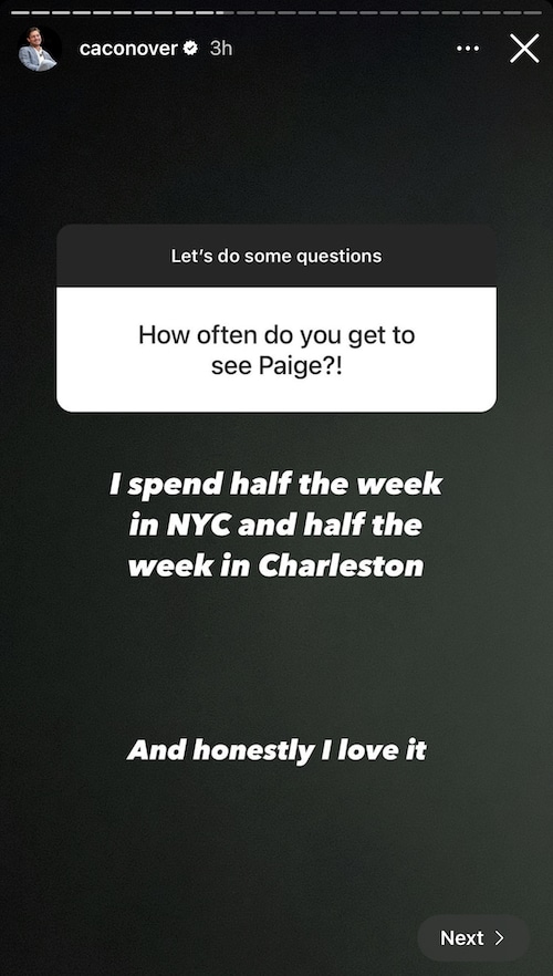 Southern Charm Craig Conover on How Much Time He Spends With Paige