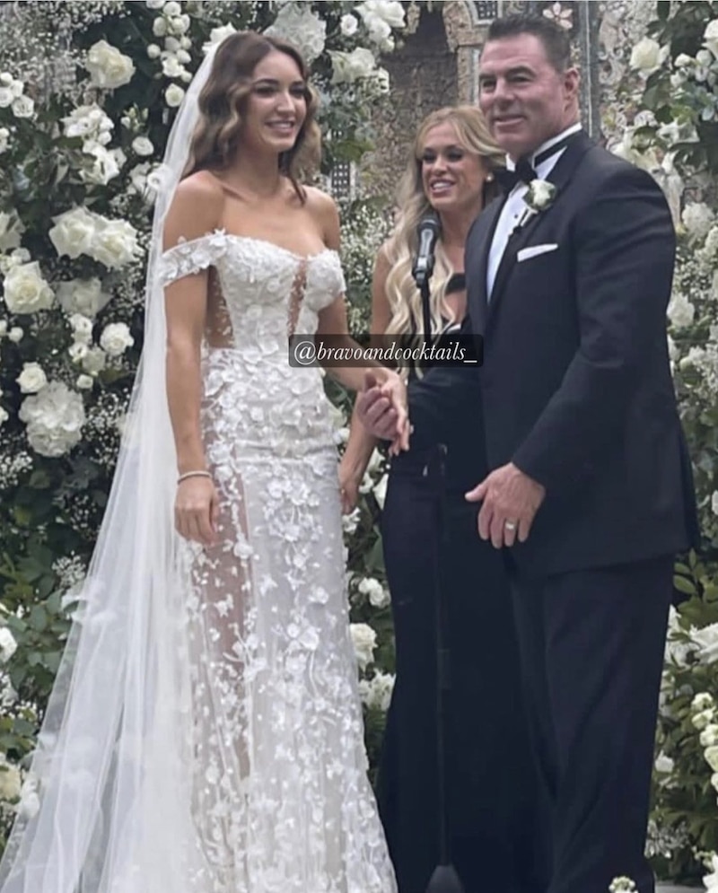 RHOC Kortnie O'Connor Marries Jim Edmonds in Italy