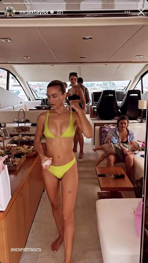 Vanderpump Rules Lala Kent, Scheana Shay, and Brittany Cartwright on Boat