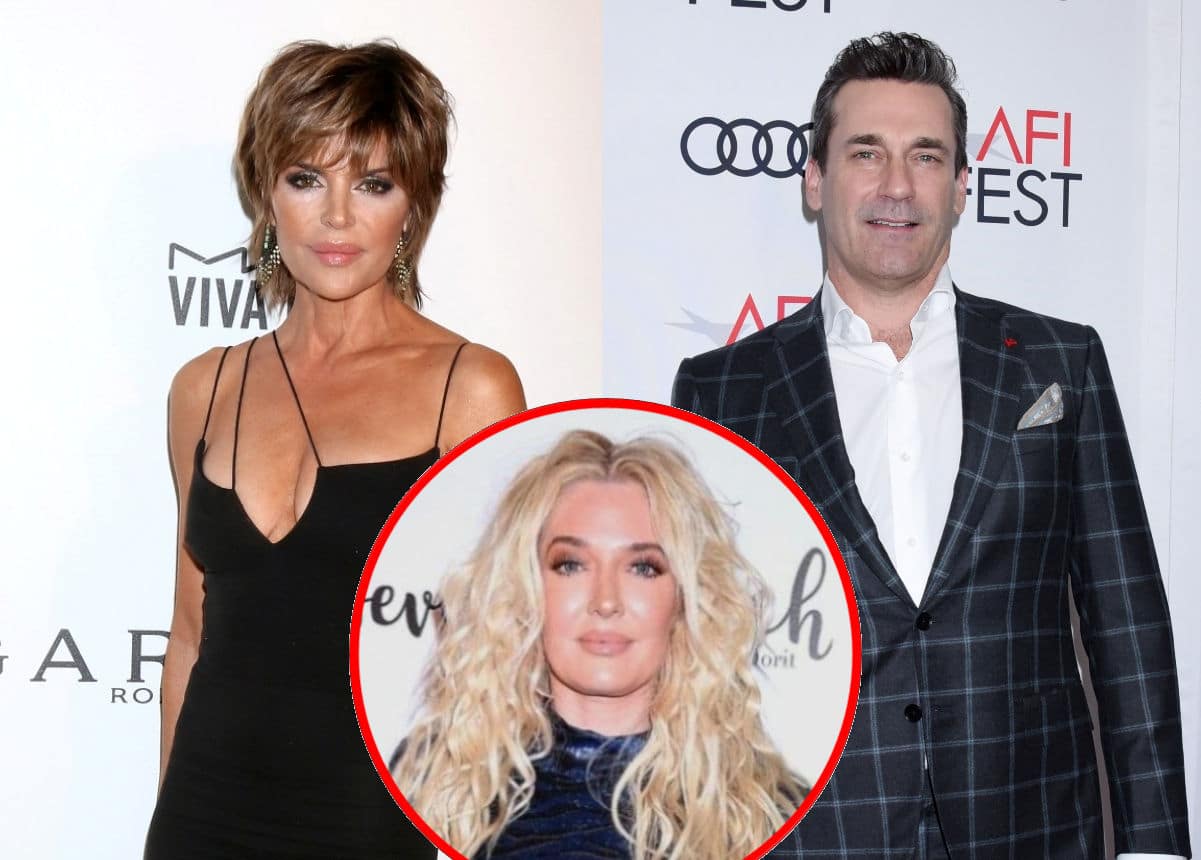 RHOBH's Lisa Rinna on Jon Hamm's Comments About Erika's Earrings, Spending a "Week in Bed" Amid Kathy Drama, and Backlash