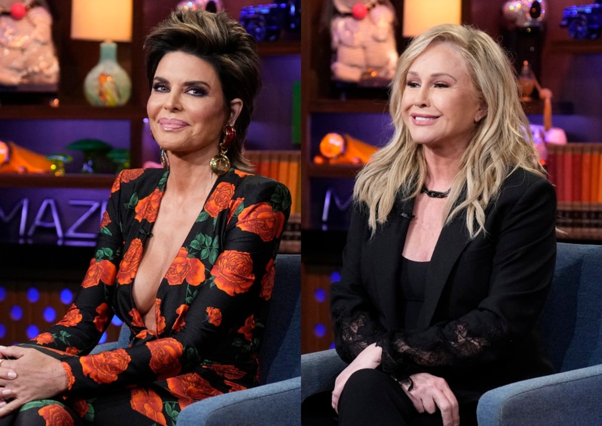 Lisa Rinna Claps Back at Kathy Hilton RHOBH Reunion Claims, Says She Was "Doing [Her] Job" by Calling Out Ex-Costars, & Shares Support for LGBTQ Community Amid Slur Drama