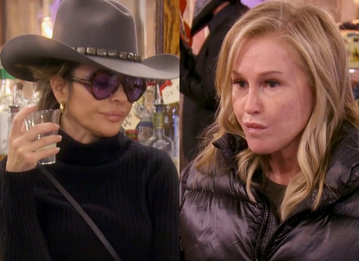 Kyle Richards & Lisa Rinna Use Kathy Hilton's Tote Bag on RHOBH Trip