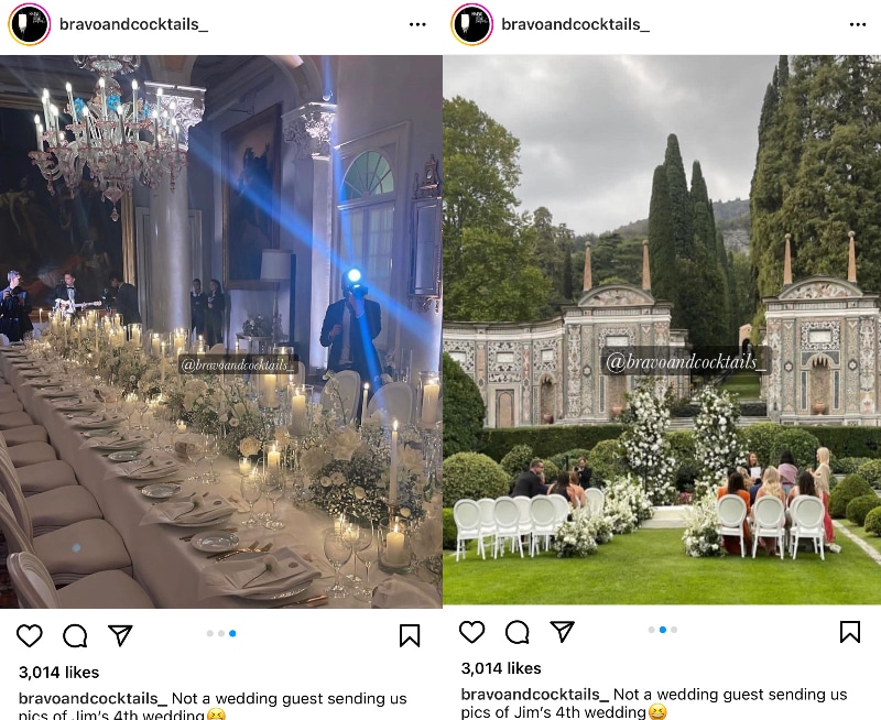 PHOTOS: RHOC's Jim Edmonds Marries Kortnie O'Connor in Italy