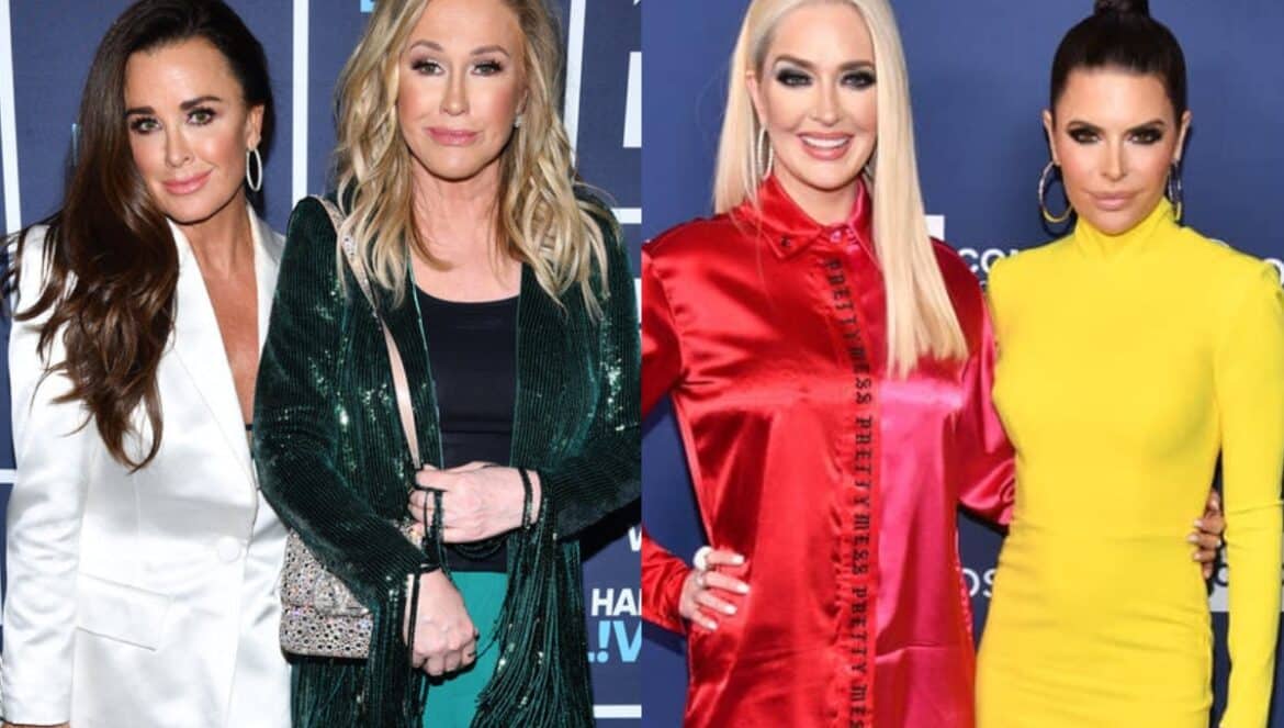 'RHOBH' Star Kyle Richards Shares Why Erika Jayne and Lisa Rinna Wanted to Expose Kathy Hilton as Erika Suggests Legal Action Was Taken and Comments on Double Standards