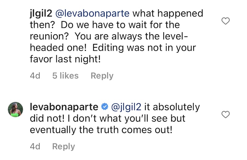 Leva Bonaparte Admits Editing Was Not Her Friend on Southern Charm Finale