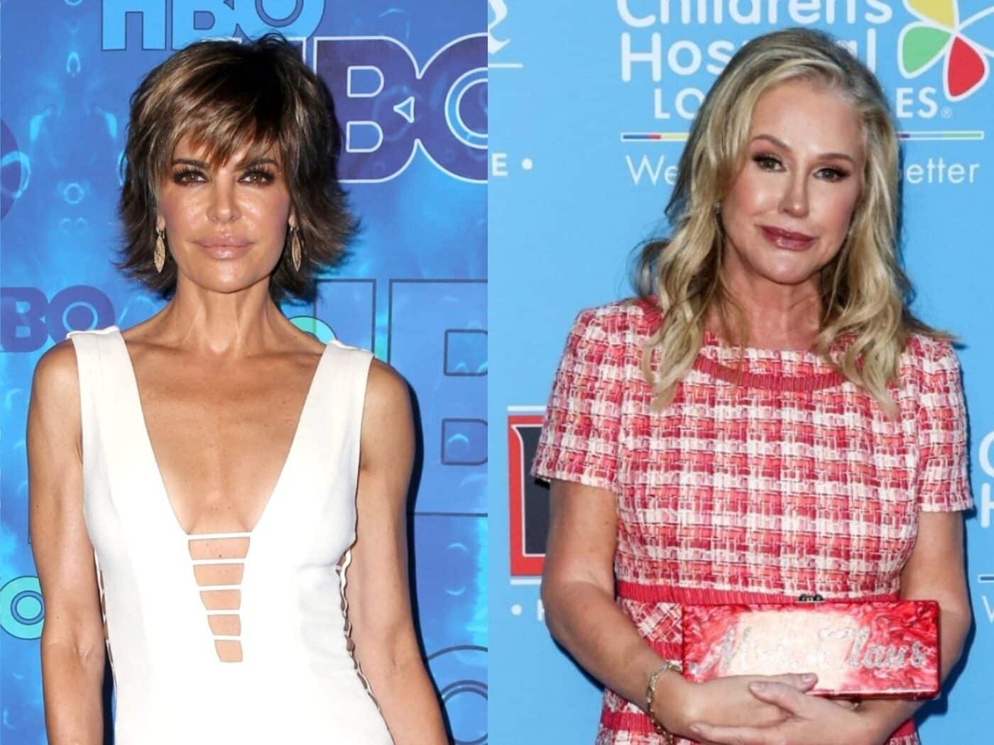 RHOBH's Lisa Rinna Reveals What Was Cut From Her Confrontation With Kathy Hilton, Claims Kathy "Lied" About Erika Jayne