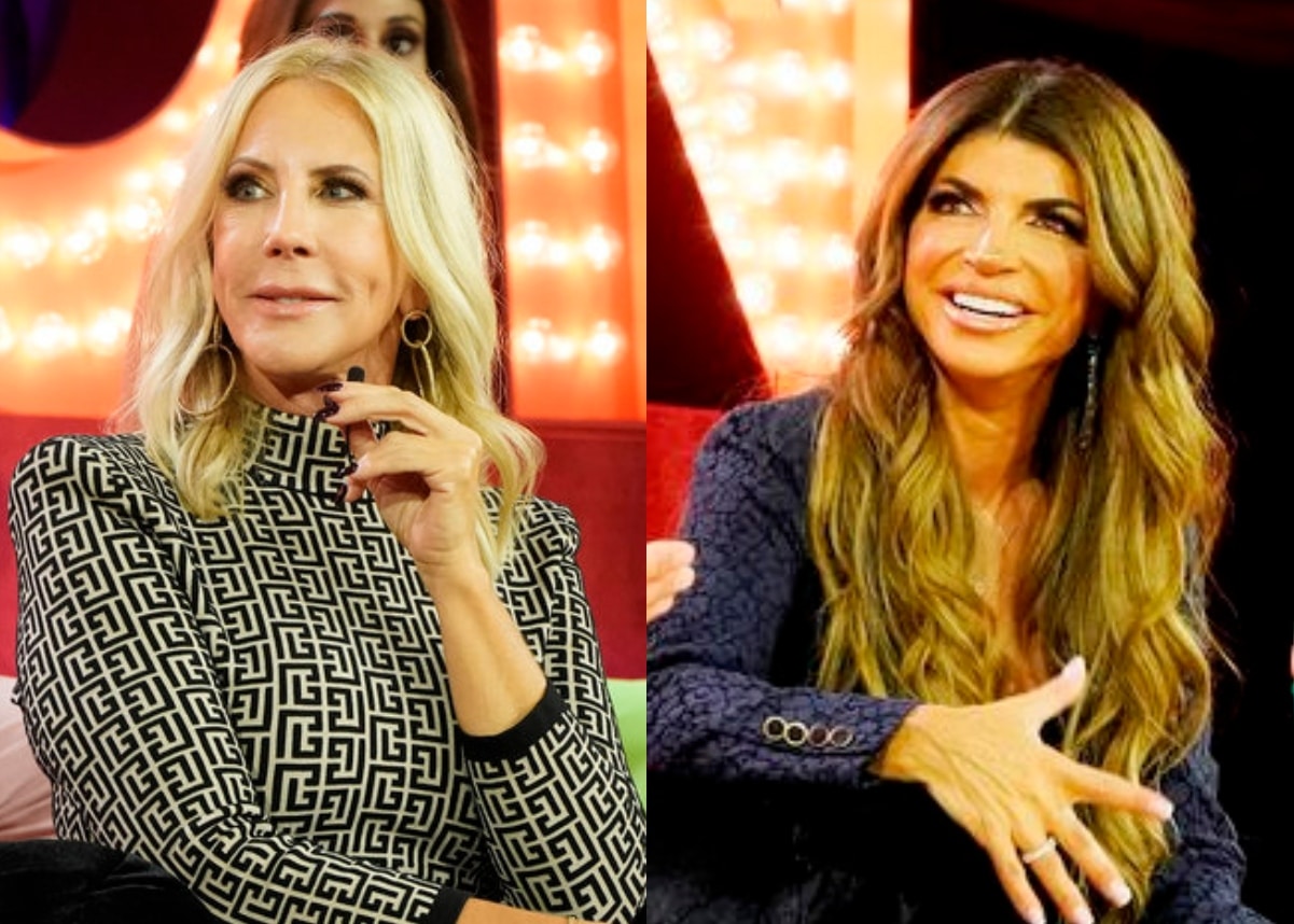 Vicki Gunvalson vs Teresa Giudice 1 Vicki Gunvalson Claims Teresa Giudice is Overrated, and Shades Ashley Darby as Kenya Moore Calls Vicki a "Monster," Plus Confirms RHOC Return