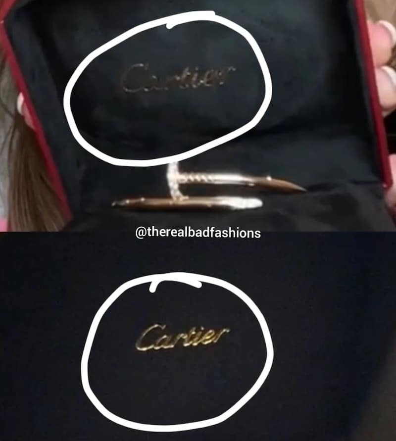 Difference Between Real, Fake Cartier Charity Love Bracelet