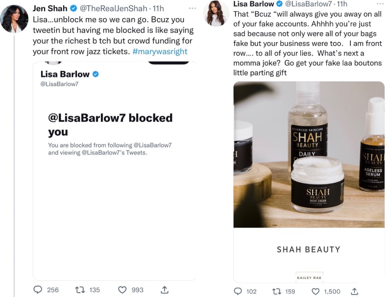 RHOSLC Jen Shah Wants Lisa Barlow to Unblock Her on Twitter