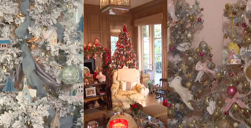 RHOBH Kathy Hilton Takes Fans Inside Bel Air Home Decorated for Christmas