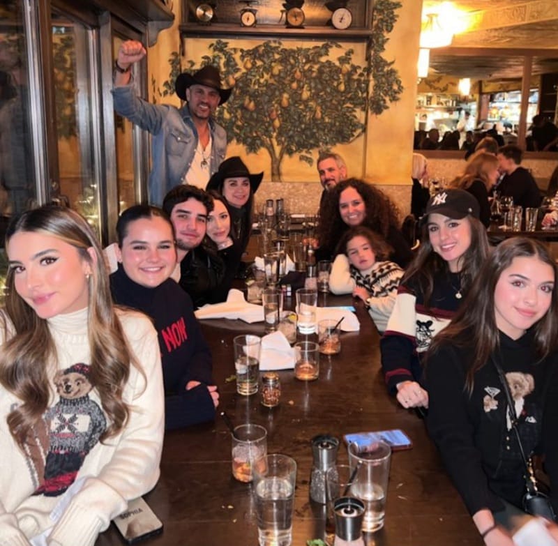 RHOBH Kyle Richards Family Enjoys Restaurant in Aspen