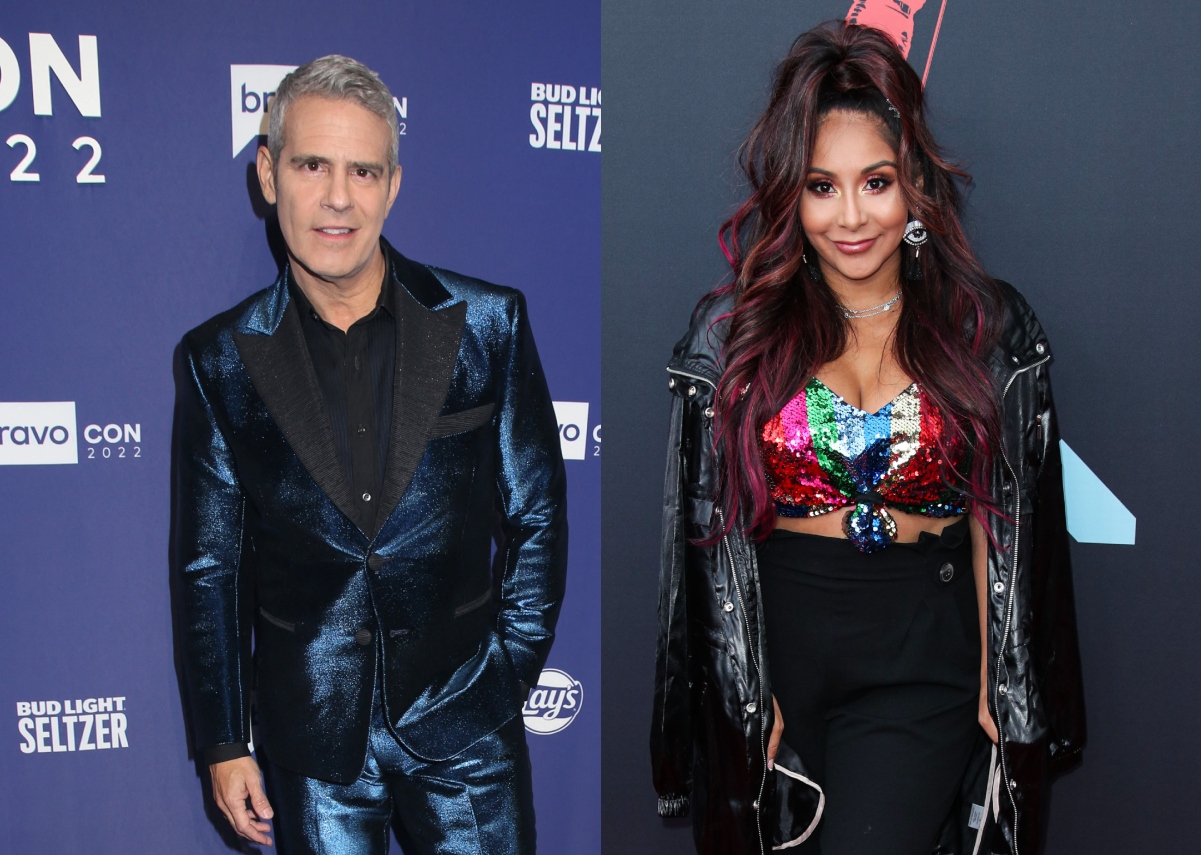 Andy Cohen Tells Nicole 'Snooki' Polizzi the Real Reason He'll Never Be Cast on RHONJ as Jersey Shore Star Responds and Shares Where They Stand